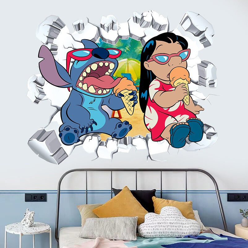 Wall sticker (Lilo &amp; Stitch)