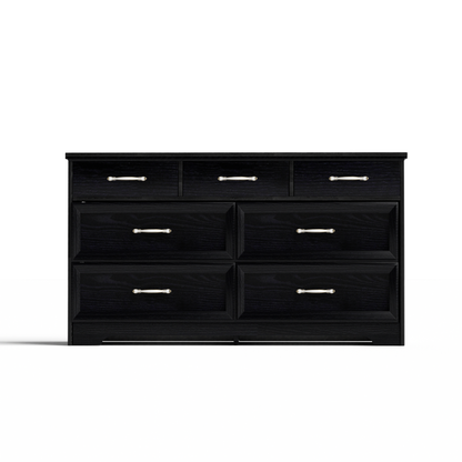 7-drawer chest of drawers.