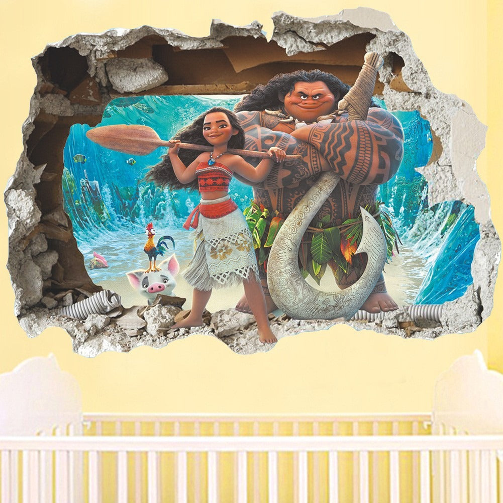 Autocollant mural (Moana)