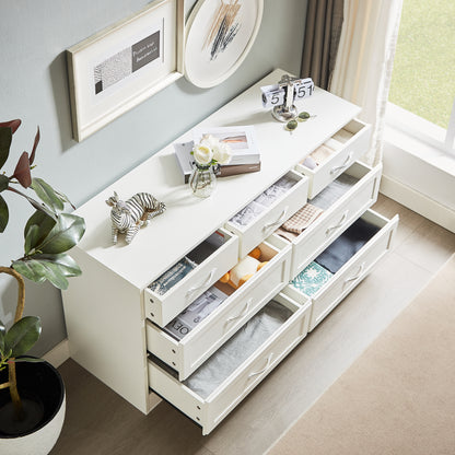 7-drawer chest of drawers.