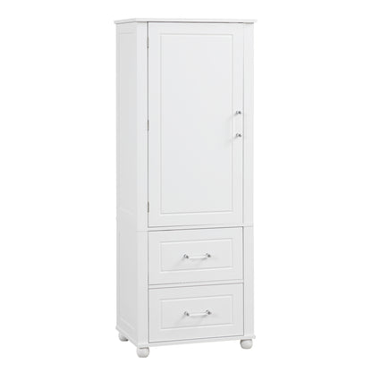 Large bathroom storage cabinet.