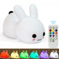 Petite veilleuse en forme de lapin (LED)(USB)