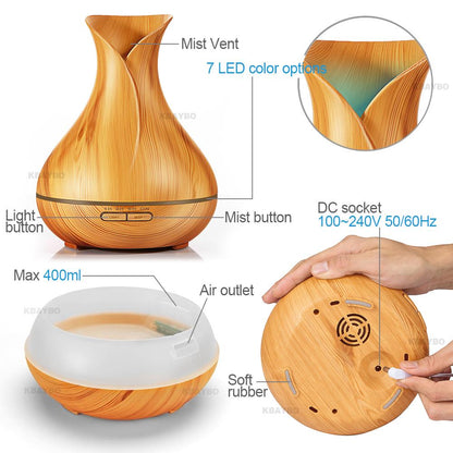 Essential oil diffuser 400 ml