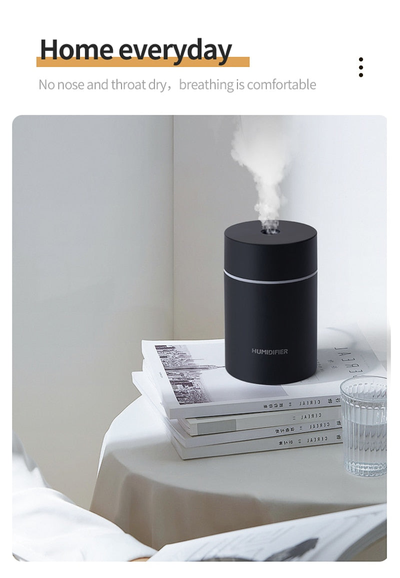 Humidifier with aromatherapy (USB)