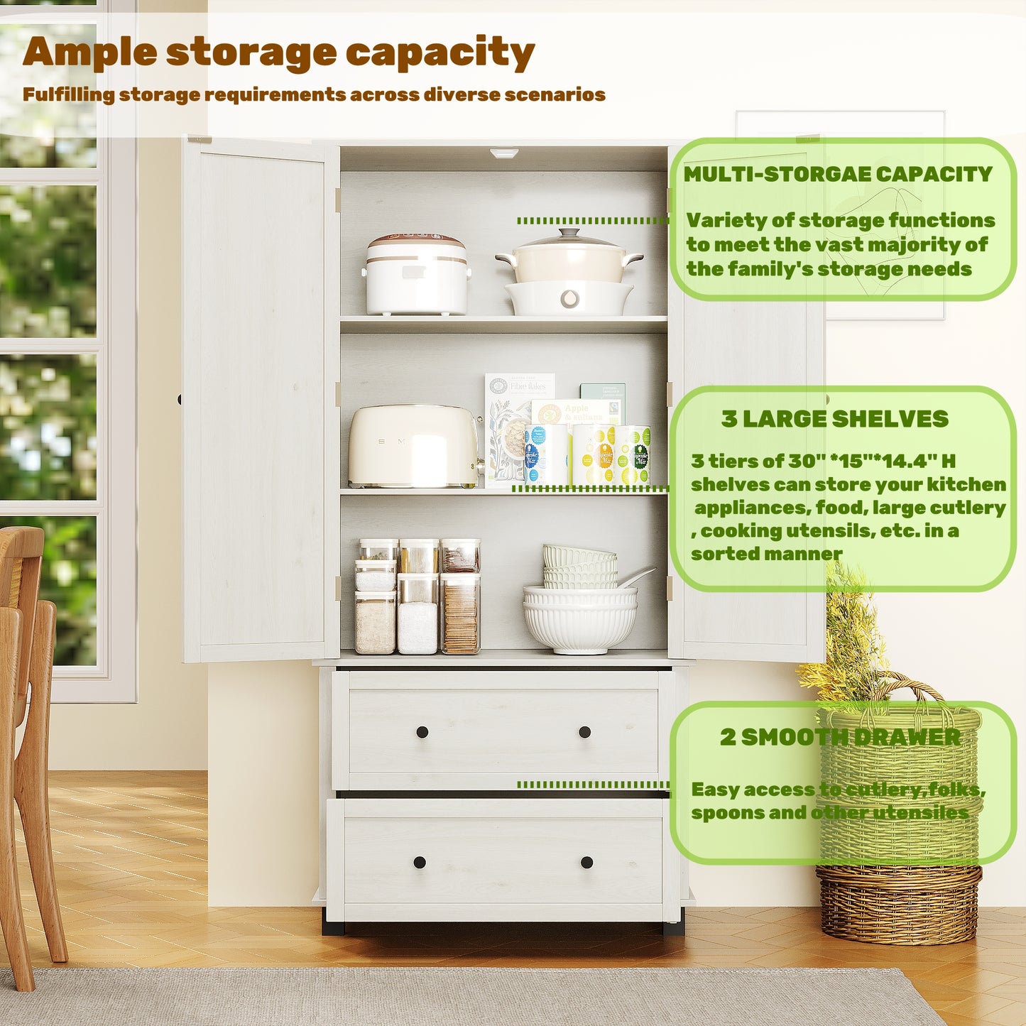 Storage cabinet.