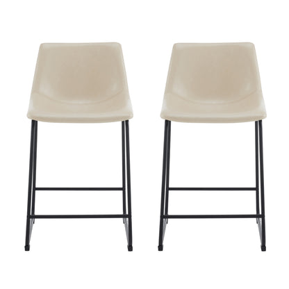 (2 ensembles) Tabouret de comptoir.