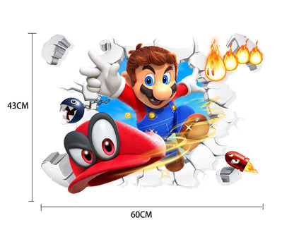 Wall sticker (Mario and Sonic)