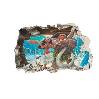 Autocollant mural (Moana)