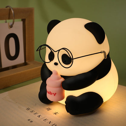 Small Panda-shaped night light