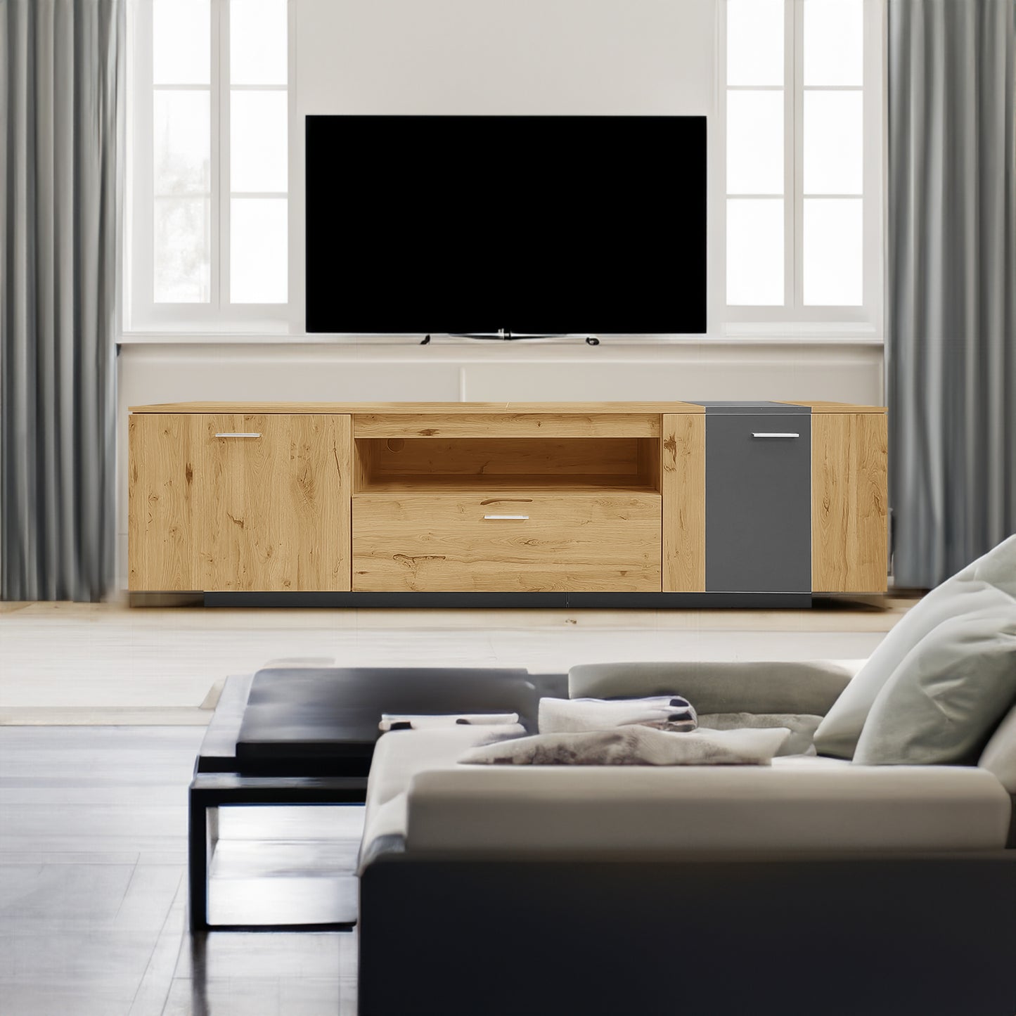 TV cabinet.