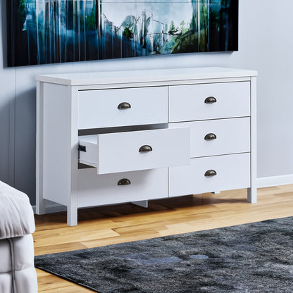 6 drawer chest of drawers