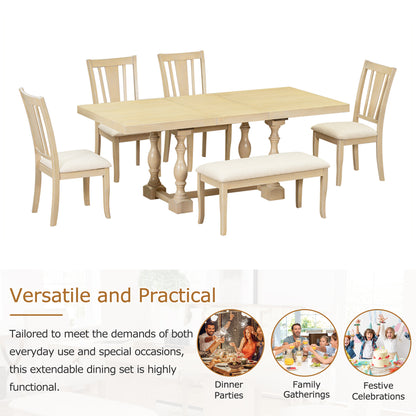 Dining table set (6 pieces)