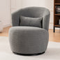 fauteuil d'appoint pivotant Gris