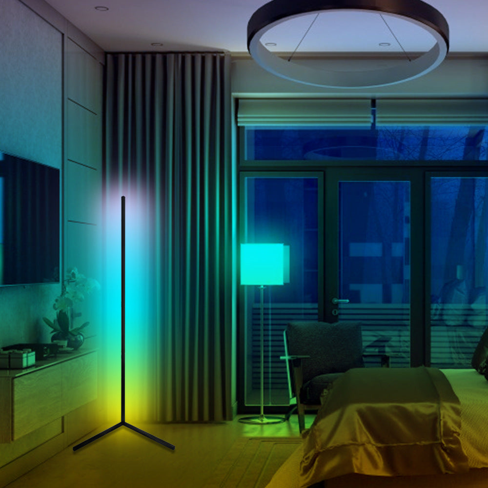 Sectional RGB Triangle Floor Lamp (LED)