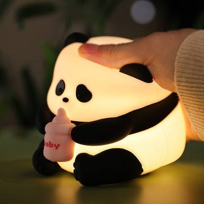 Small Panda-shaped night light