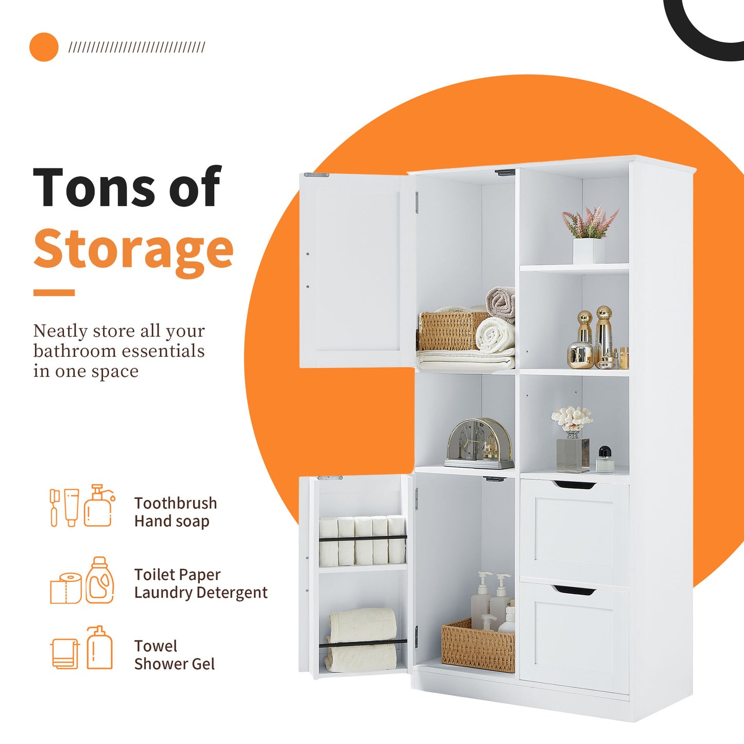 Storage furniture.