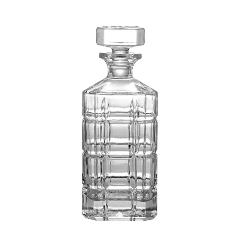 Décanteur de whisky en cristal, sans plomb, 750 ml