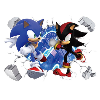 Wall sticker (mario and sonic)