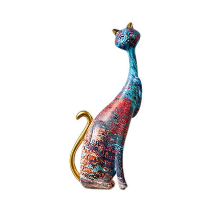 Decorative cat status (European style)