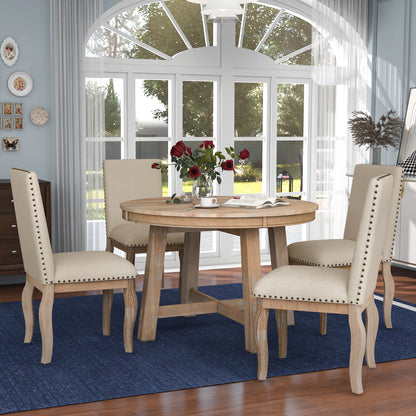 Round table set (5 pieces)