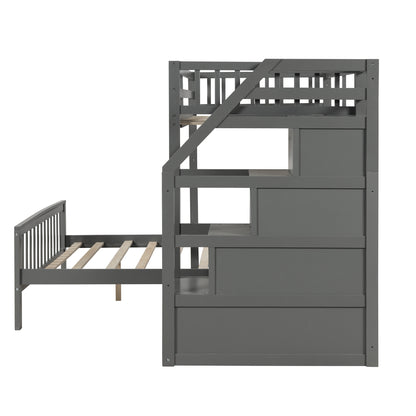 Bunk bed with stairs