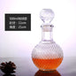 250ml-500ml Crystal Glass Wine Bottle Decanter 