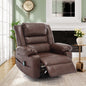 Fauteuil inclinable de massage en cuir respirant