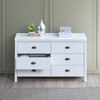 6 drawer chest of drawers