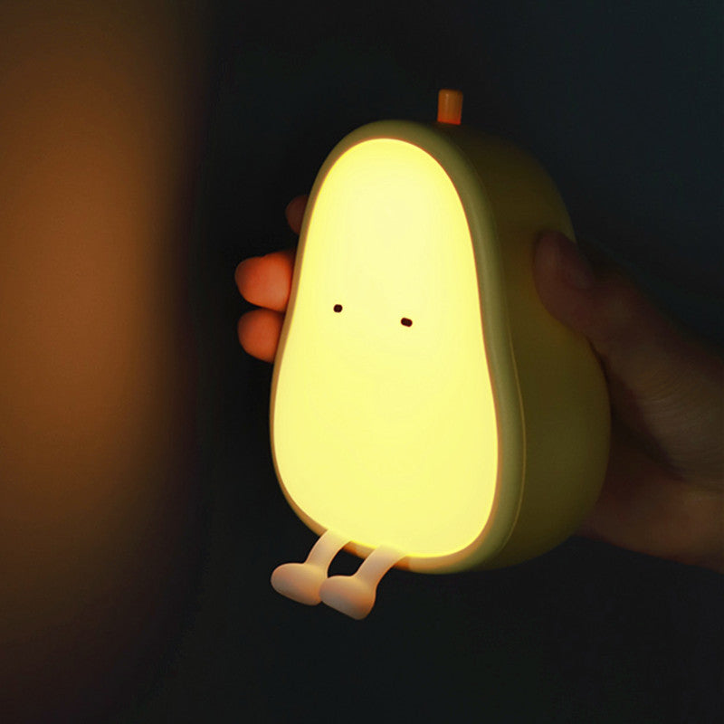 Small pear-shaped night light.