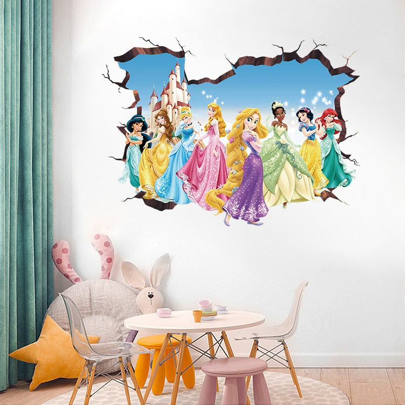 Autocollant mural (Princesse)