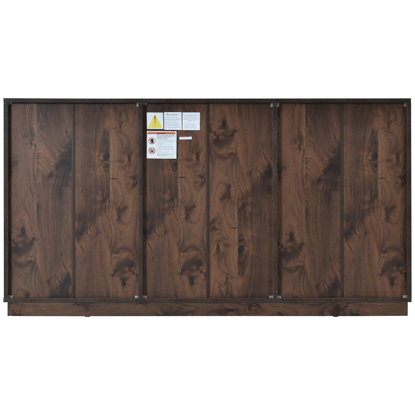 Robe de tiroir moderne du milieu du siècle 9 Dresser, Dark Brown