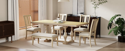 Dining table set (6 pieces)