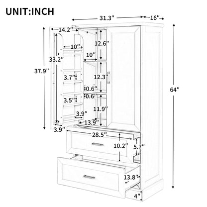 Cabinet de stockage haut de gamme