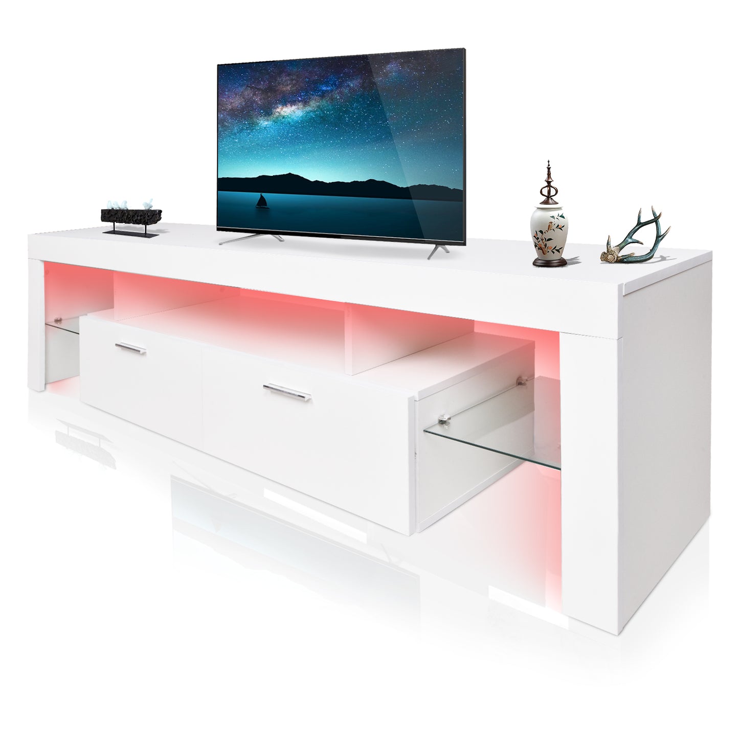 Meuble de tv avec LED