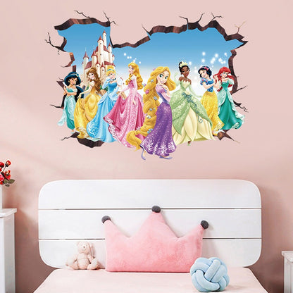 Autocollant mural (Princesse)