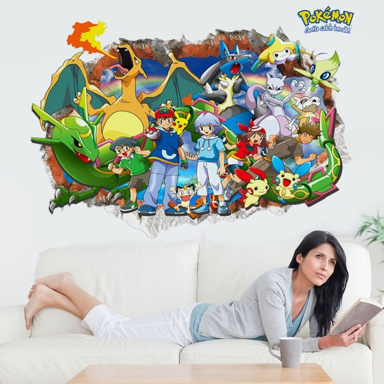 3D Wall Sticker (Pokémon)