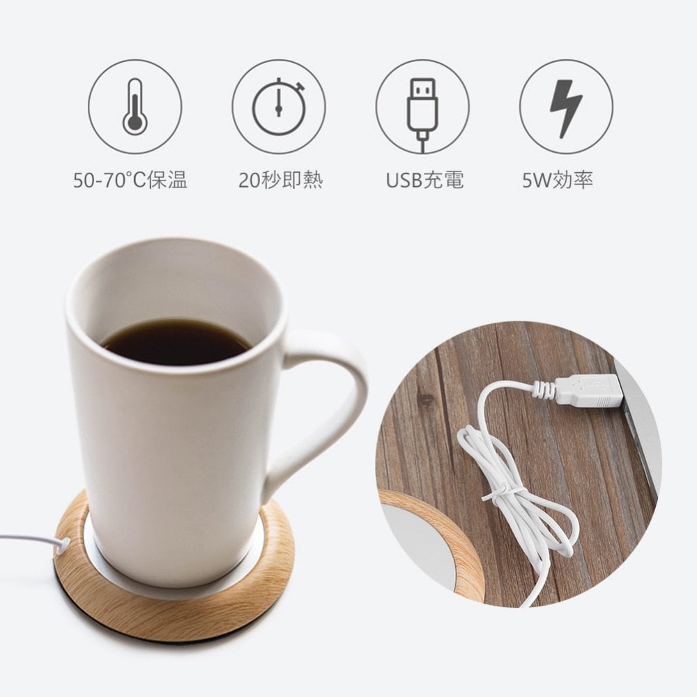 Chauffe-tasse (USB)