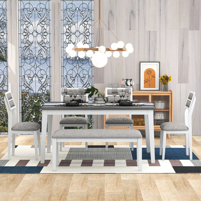 Dining table set (6 pieces)