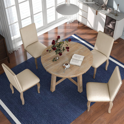 Round table set (5 pieces)