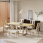 Dining table set (6 pieces)