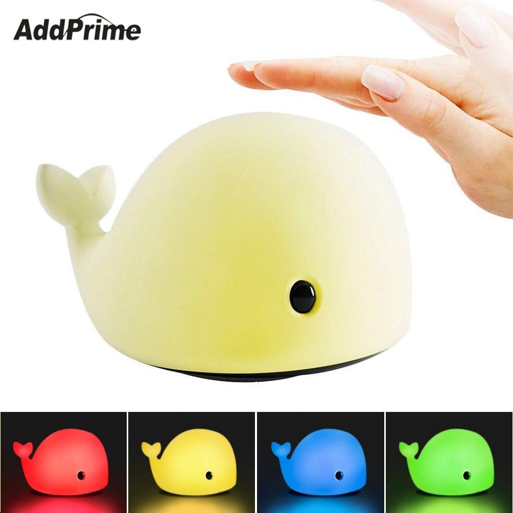 Petite veilleuse en forme de baleine (USB)