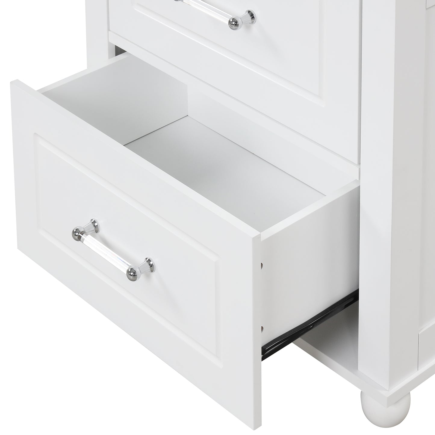 Large bathroom storage cabinet.