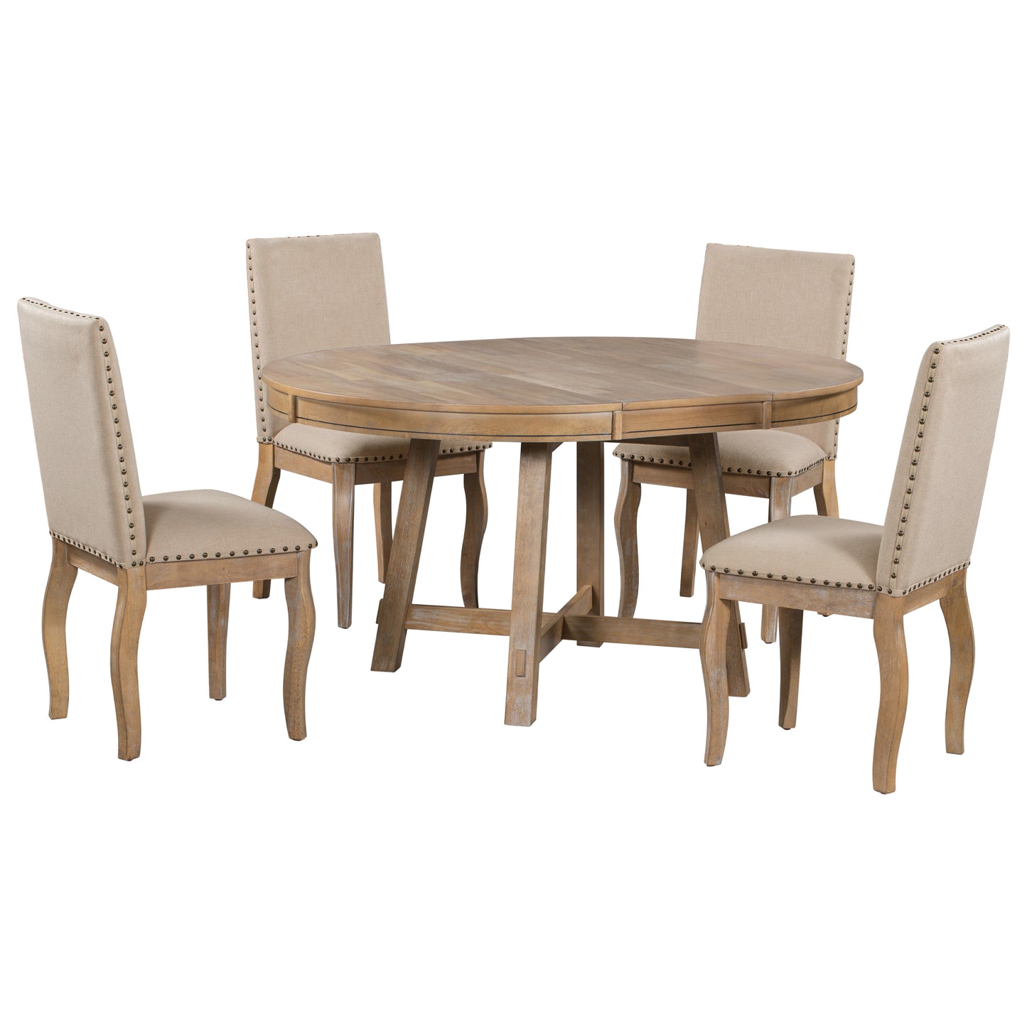 Round table set (5 pieces)