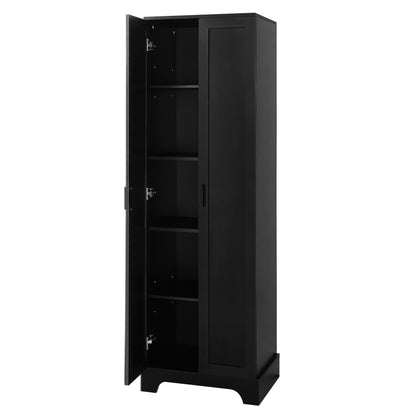 Bathroom storage cabinet with two doors