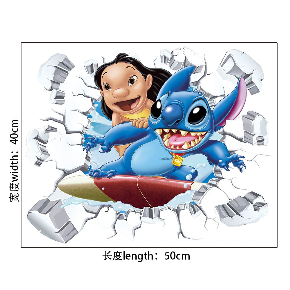 Wall sticker (Lilo &amp; Stitch)