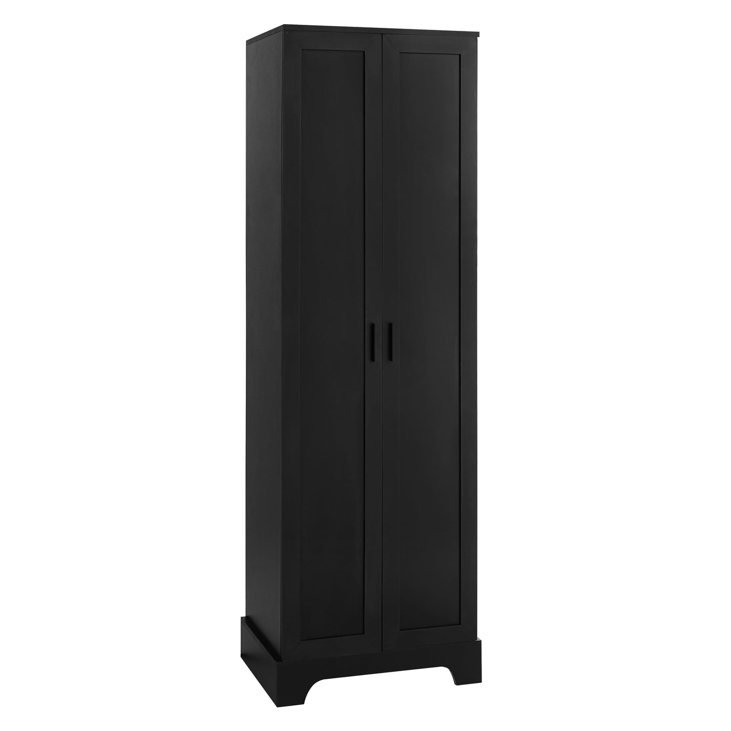 Armoire de rangement avec deux portes pour salle de bains