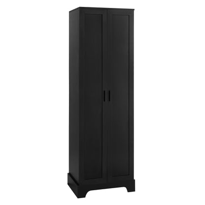 Armoire de rangement avec deux portes pour salle de bains