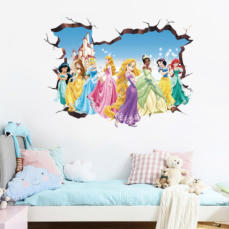 Autocollant mural (Princesse)