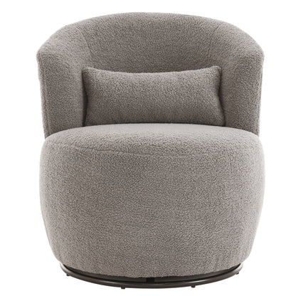 fauteuil d'appoint pivotant Gris