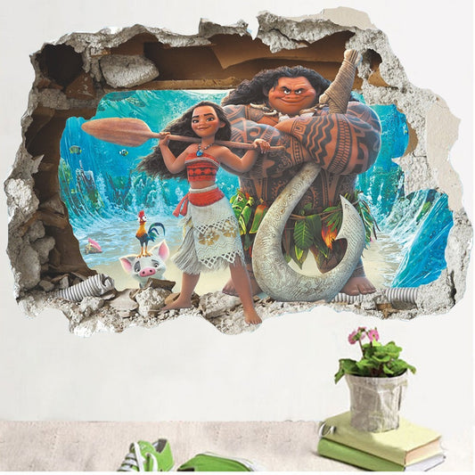 Autocollant mural (Moana)